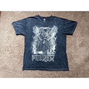 WWE THE UNDERTAKER “THE PHENOM” T-Shirt Men's Large Gray Short Sleeve